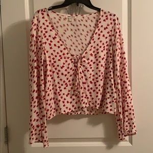 Flowy Keyhole Billabong Top